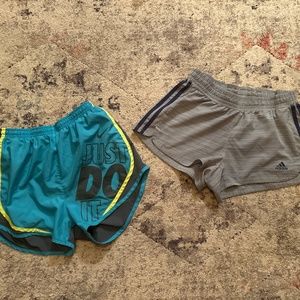 Nike & Adidas shorts S Small